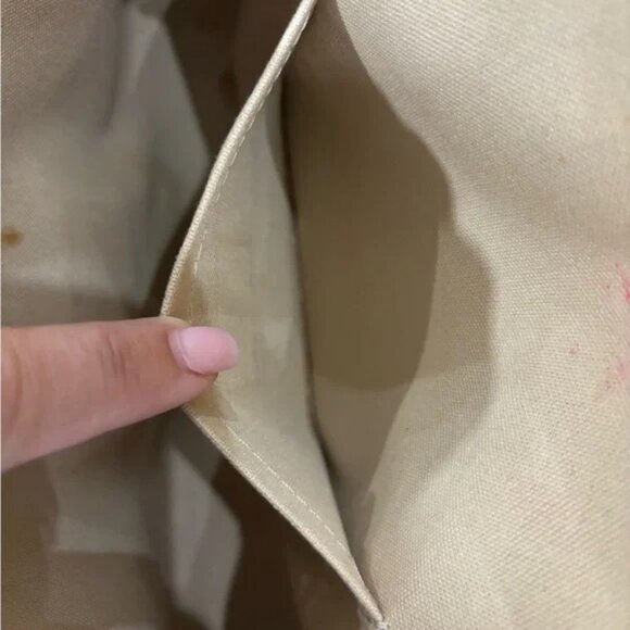 Authentic discontinued Louis Vuitton favorite MM damier azur crossbody 2 strap - Picture 13 of 13